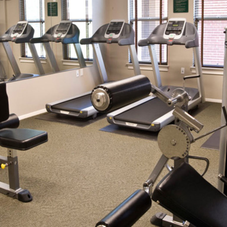 Fitness center at Candler Forrest Apartments - Apartments in Decatur, GA