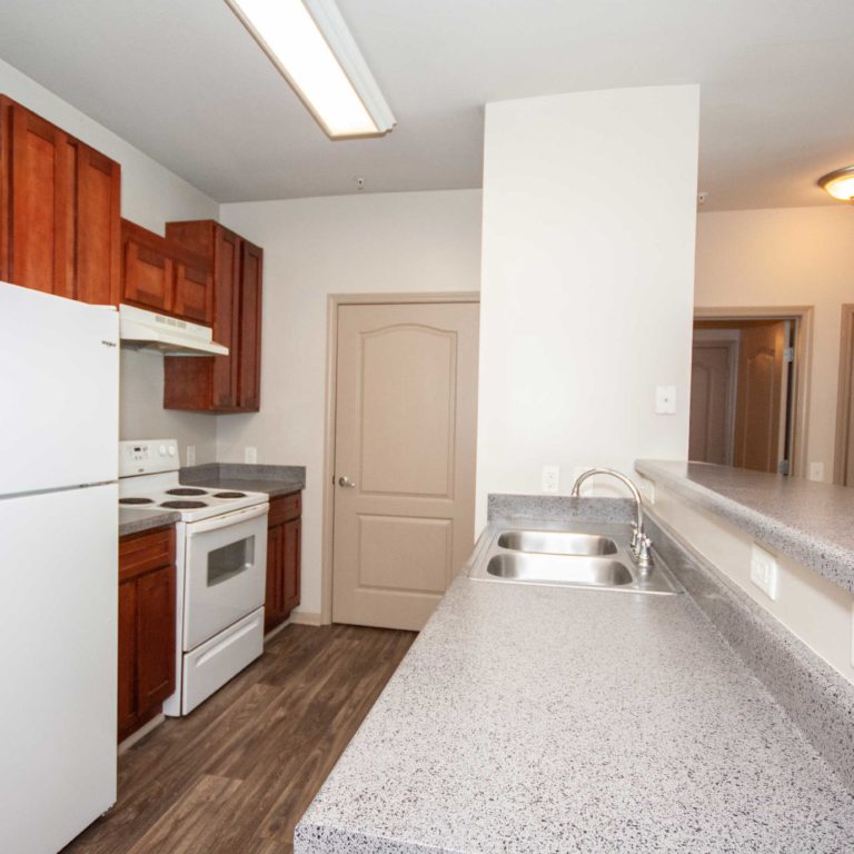 Interior kitchen at Candler Forrest Apartments - Apartments in Decatur, GA