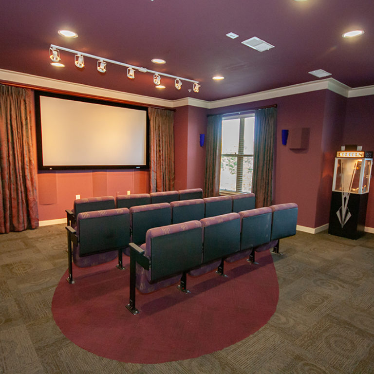 Community theater at Columbia Blackshear Senior Residences - Senior Apartments in Atlanta, GA