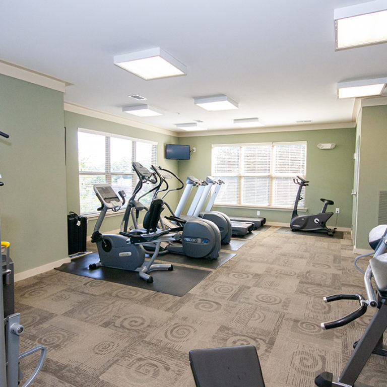 Fitness Center at Columbia Blackshear Senior Residences - Senior Apartments in Atlanta, GA