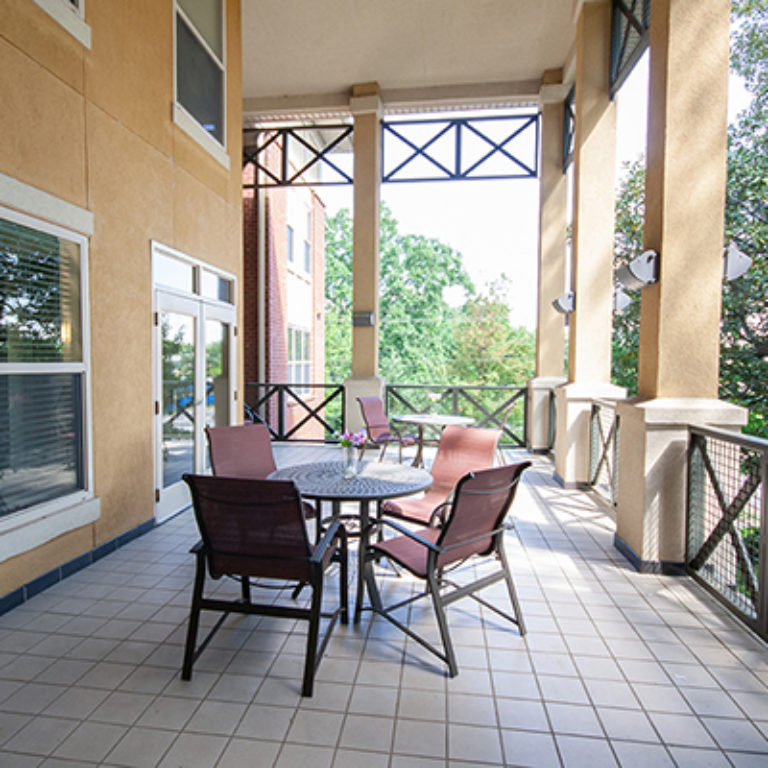 Sitting areas at Columbia Blackshear Senior Residences - Senior Apartments in Atlanta, GA