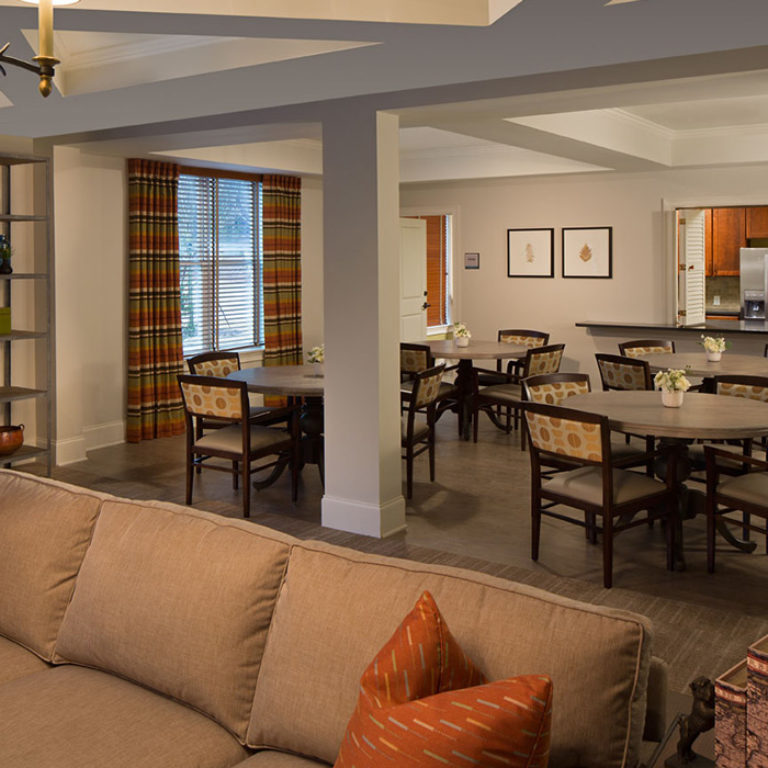 Community room at Columbia Brookside Senior Residences - Senior Apartments in Athens, GA