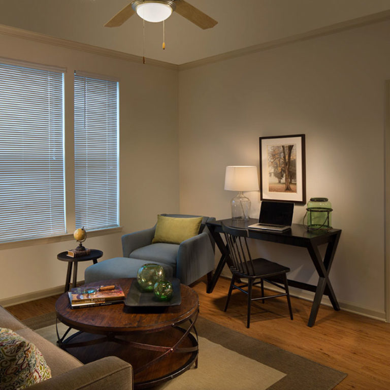 Living space at Columbia Brookside Senior Residences - Senior Apartments in Athens, GA