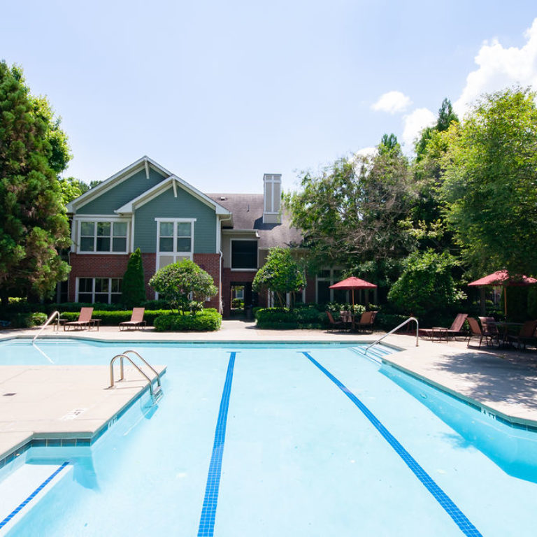 Community pool at Columbia Commons - Apartments in Atlanta, GA