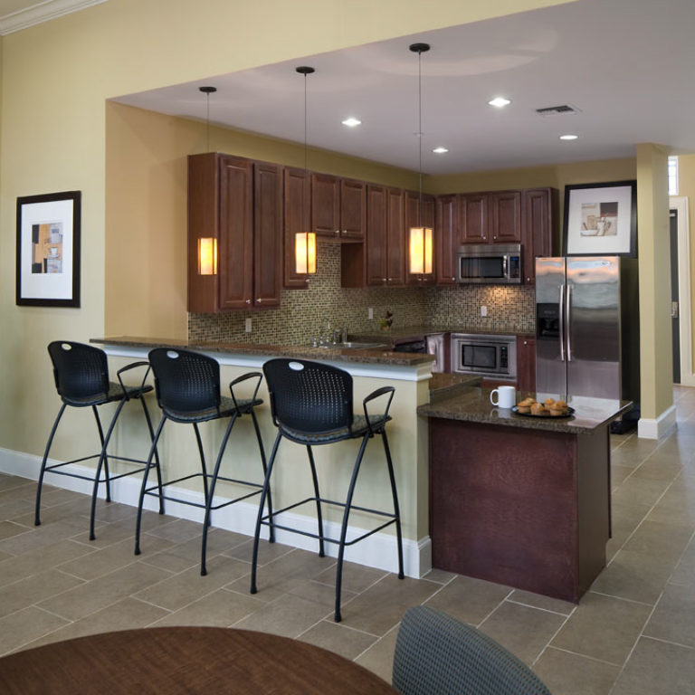 Great room kitchen at Columbia Parc at the Bayou District - New Orleans, LA