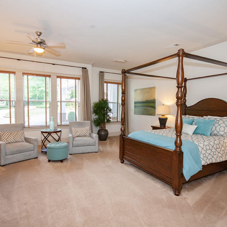 Master suite at Columbia Senior Residences at Forrest Hills - Senior Apartments at Decatur, GA