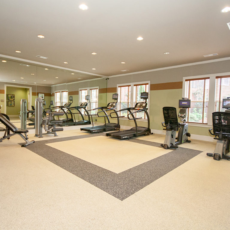 Fitness center at Columbia Senior Residences at Forrest Hills - Senior Apartments at Decatur, GA