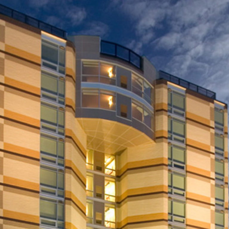 Night view of Columbia Tower Residences - Apartments in Atlanta, GA