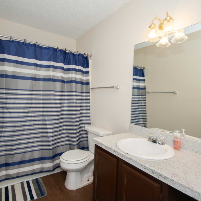 Interior bathroom at Columbia Village - Apartments in Decatur, GA