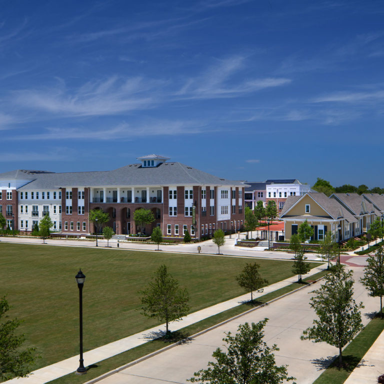 Aerial view of Heritage Senior Residences at Columbia Parc - New Orleans, LA