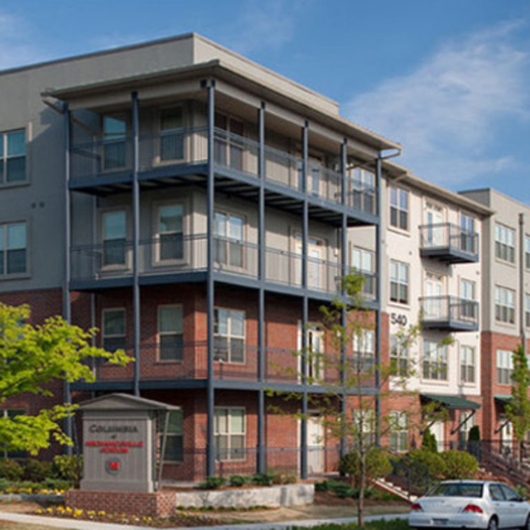 Exterior of apartments at Columbia Mechanicsville Station - Apartments in Atlanta, GA