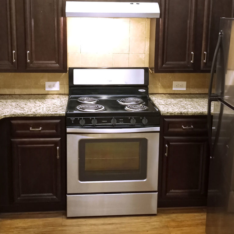 kitchen at Park City Place apartments in East Atlanta GA