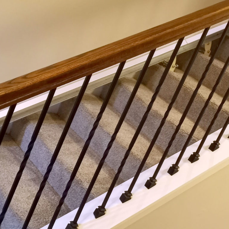 decorative stairs at Park City Place apartments in East Atlanta GA