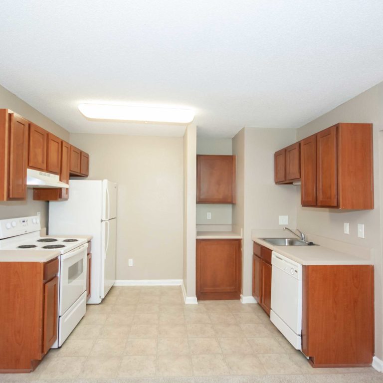 Interior kitchen at Park Commons Apartments Community - Senior Apartments in Atlanta, GA