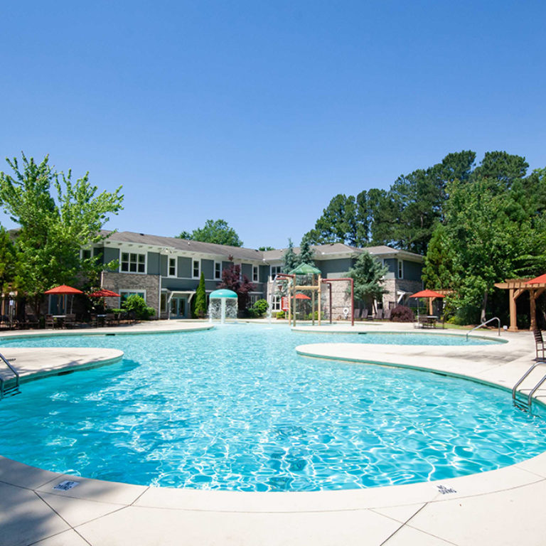 Pool at Park Commons Apartments Community - Senior Apartments in Atlanta, GA