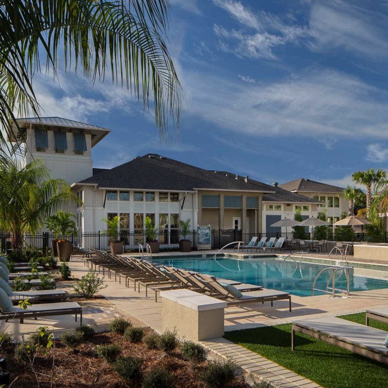 Pool deck at Pendana West Lakes - Orlando, FL