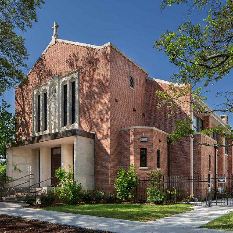 Exterior view of Sacred Heart at St. Bernard - Apartments in New Orleans, LA