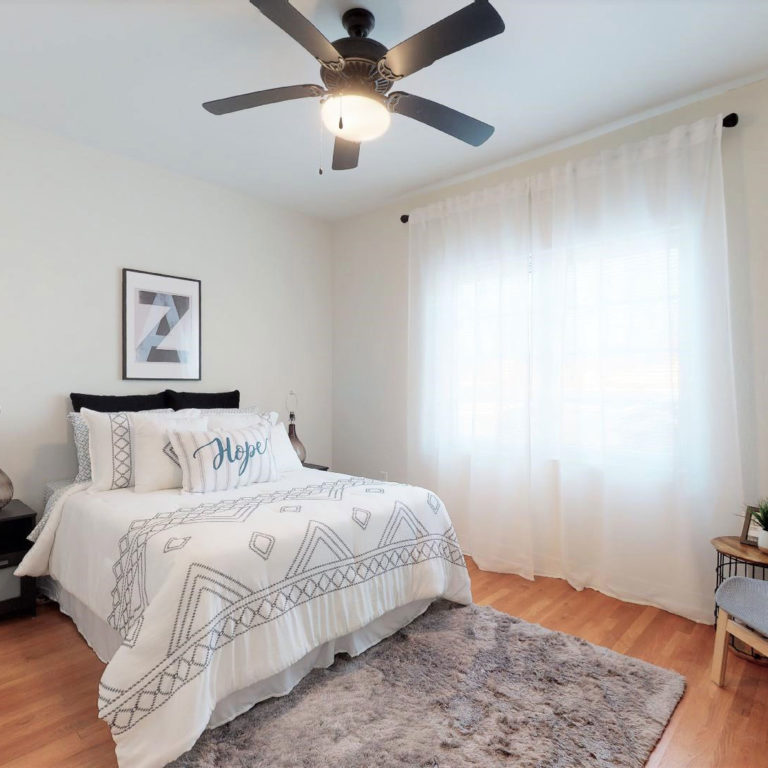 bedroom at Capitol View Manor apartments in Atlanta GA