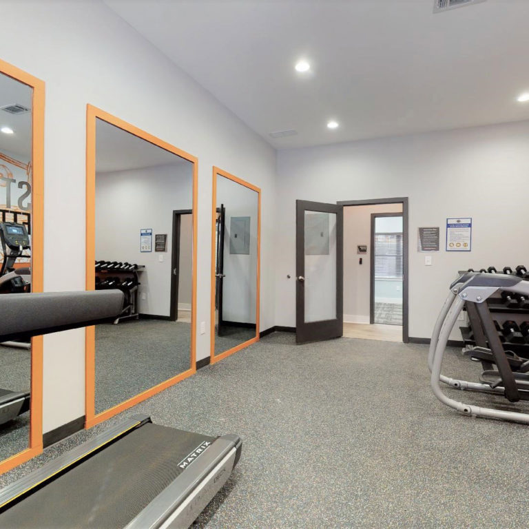 fitness center at Capitol View Manor apartments in Atlanta GA