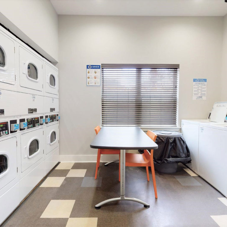 laundry room at Capitol View Manor apartments in Atlanta GA