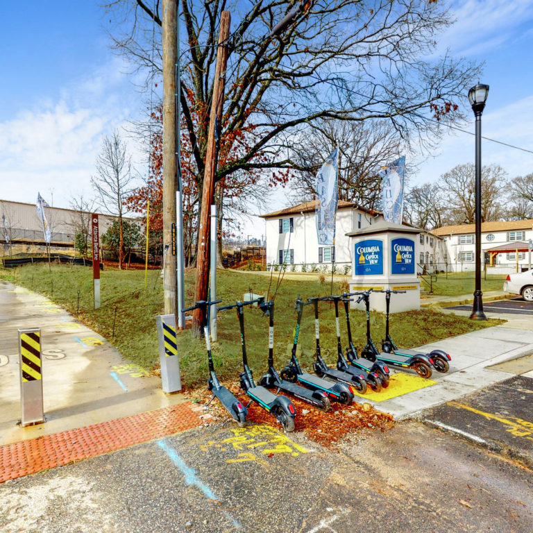 Westside Trail entrance at Capitol View Manor apartments in Atlanta GA