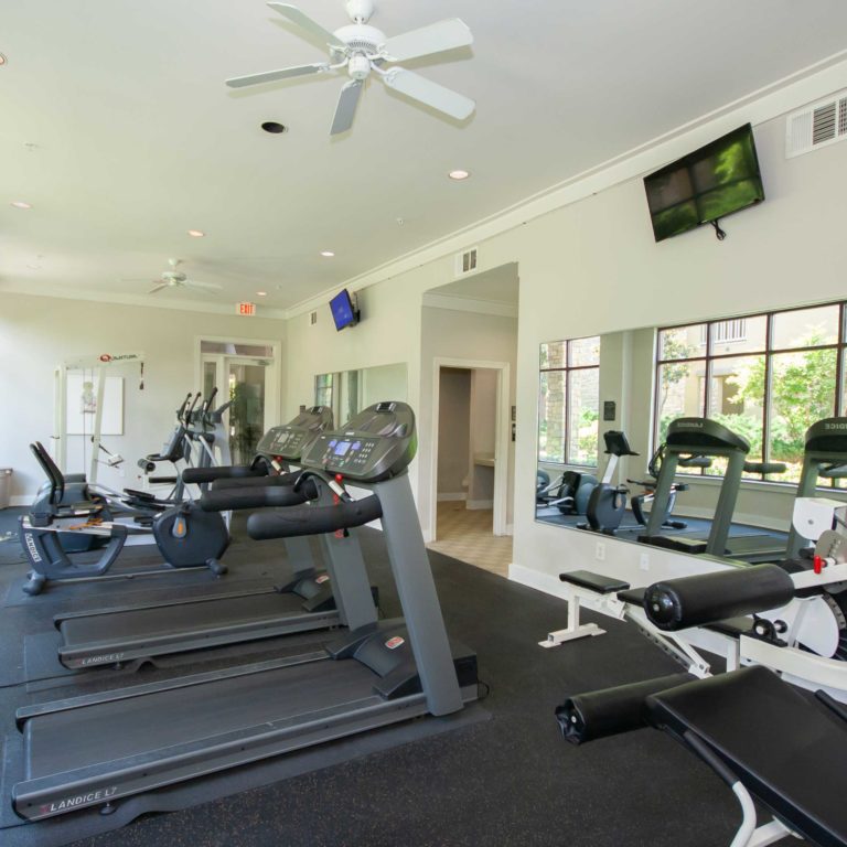 Fitness center at Columbia Crest Community - Apartments in West Midtown Atlanta, GA