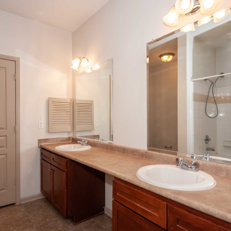 Interior bathroom at Columbia Estates Community - Apartments in West Midtown Atlanta, GA