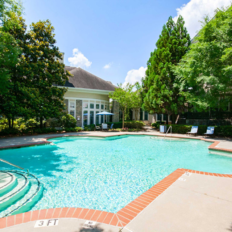 Pool at Columbia Estates Community - Apartments in West Midtown Atlanta, GA