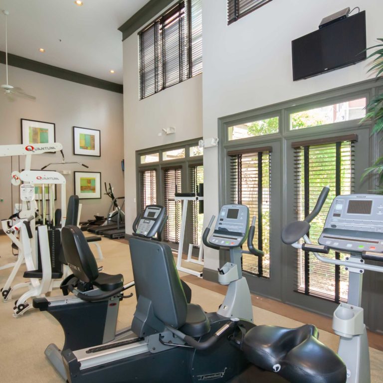 Fitness center at Columbia Grove Community - Apartments in West Midtown Atlanta, GA