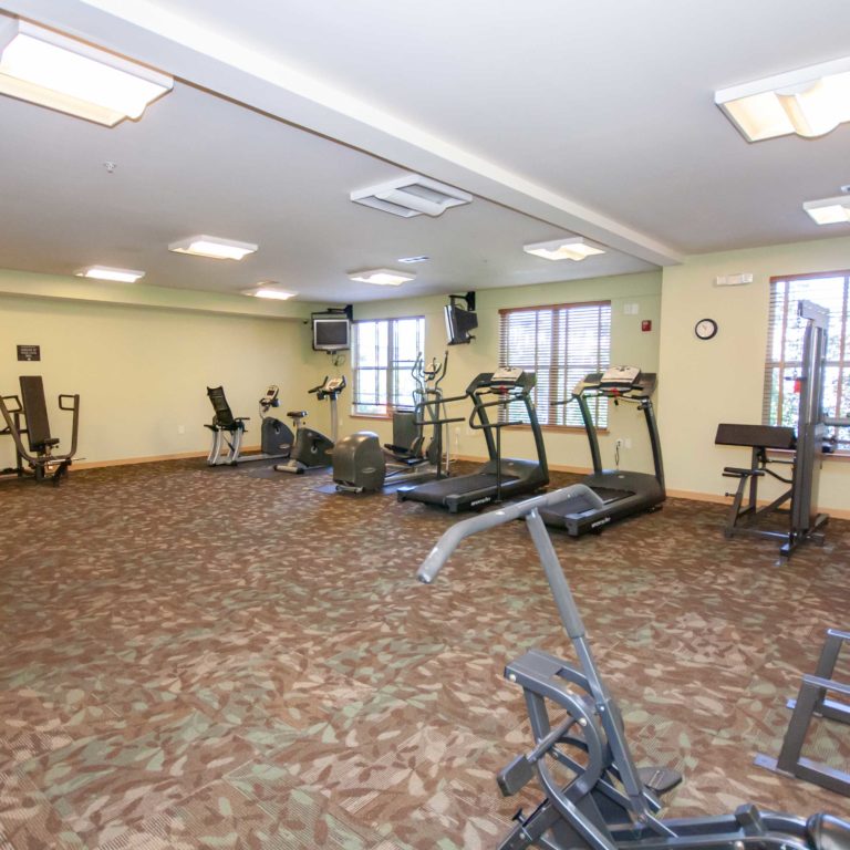 Fitness center at Columbia Heritage Senior Residences - Apartments in Atlanta, GA