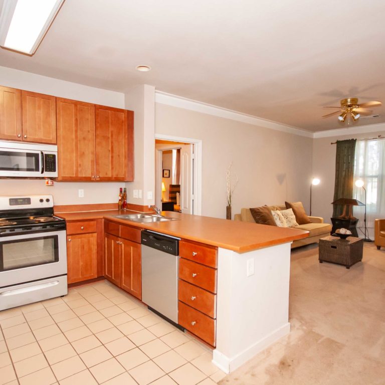 Apartment interior at Columbia Heritage Senior Residences - Apartments in Atlanta, GA