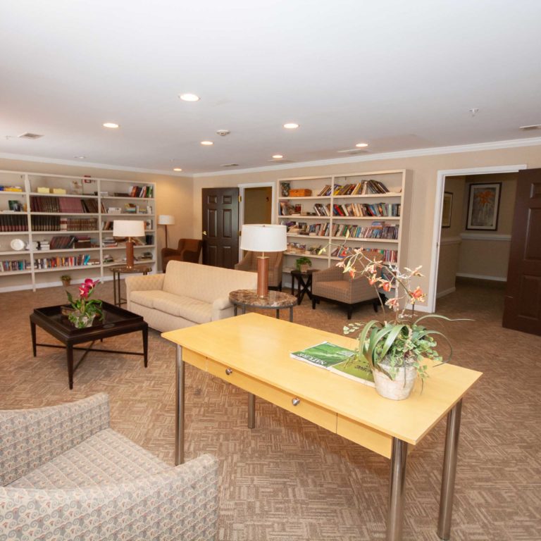 Library at Columbia High Point Senior Residences - Apartments in Atlanta, GA