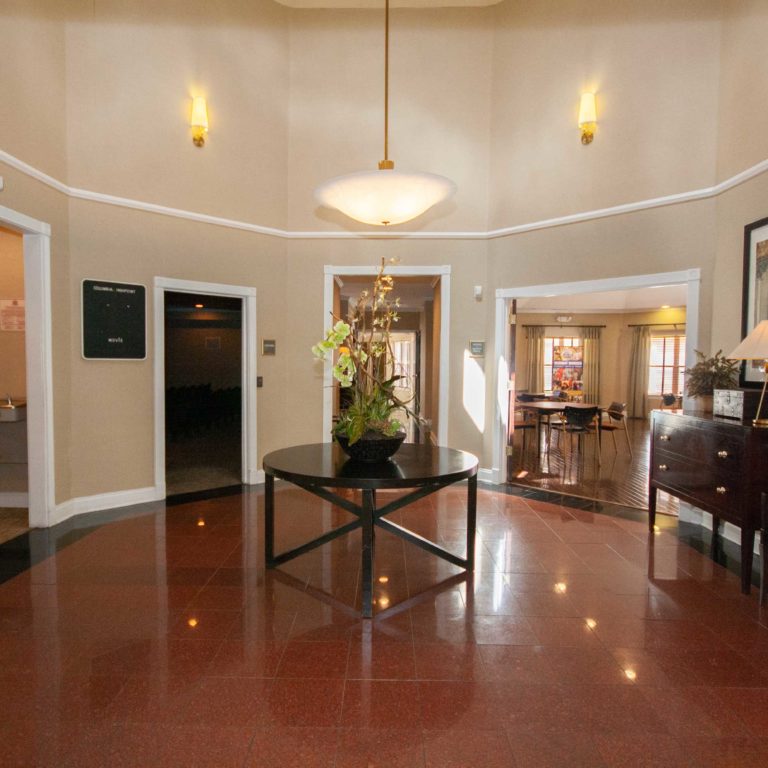 Lobby at Columbia High Point Senior Residences - Apartments in Atlanta, GA