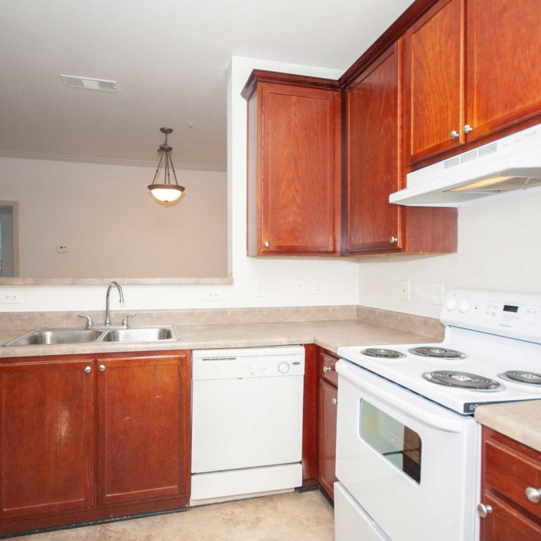 Interior kitchen at Columbia Grove Community - Apartments in West Midtown Atlanta, GA