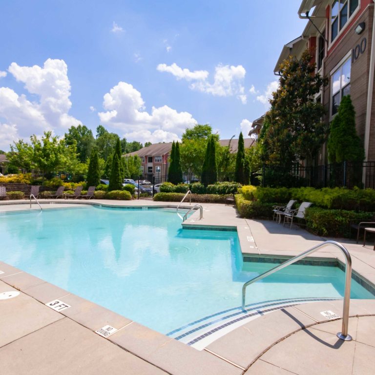 Pool at Columbia Grove Community - Apartments in West Midtown Atlanta, GA