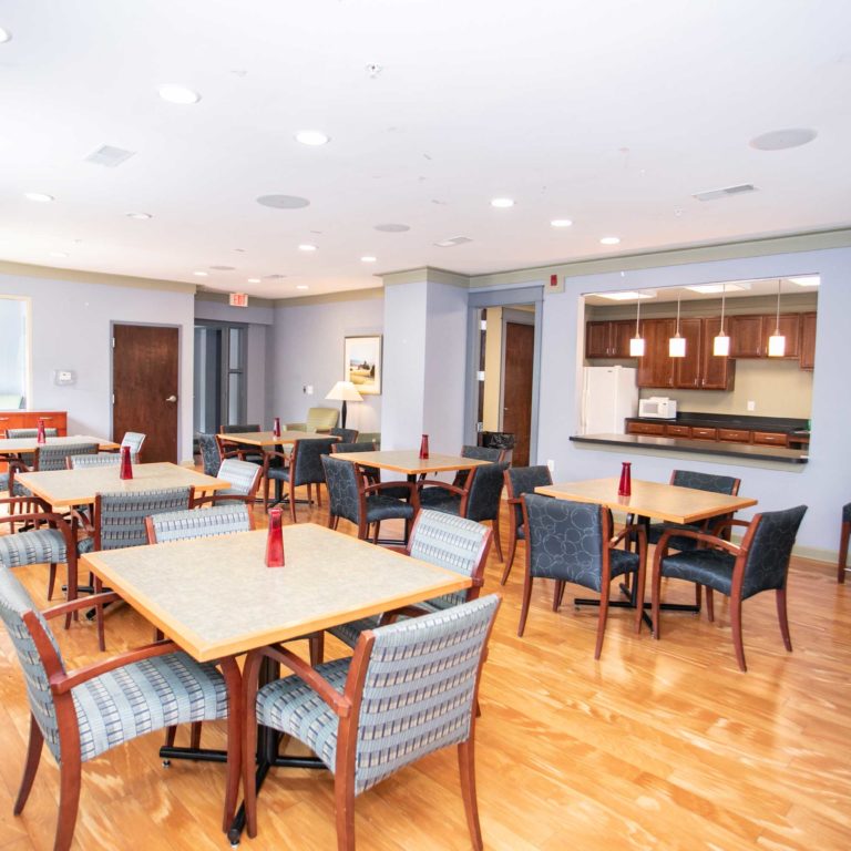 Community room at Columbia Senior Residences at Edgewood - Apartments in Atlanta, GA