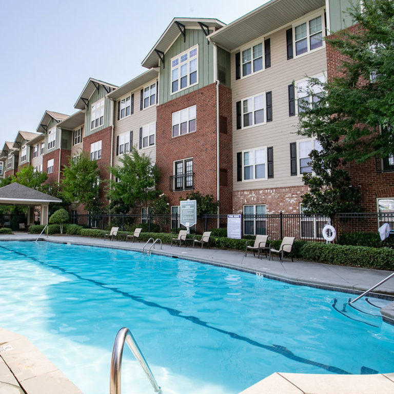 Community pool at Columbia Sylvan Hills - Apartments in Atlanta, GA