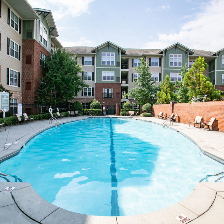 Community pool at Columbia Sylvan Hills - Apartments in Atlanta, GA