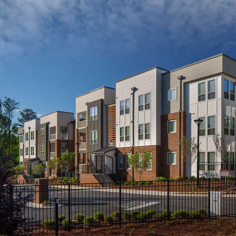 exterior view at Gardenside at the Villages of East Lake apartments in Atlanta