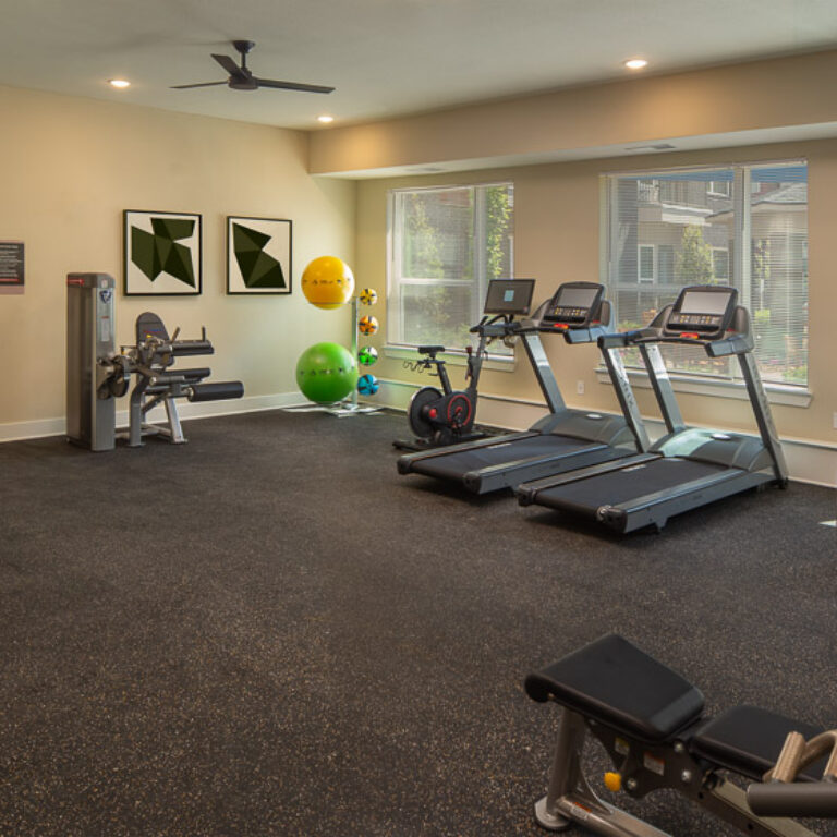 fitness center - Columbia Canopy at Grove Park apartments in Atlanta GA