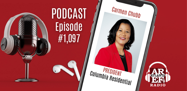Carmen Chubb President of Columbia Residential appears on podcast episode