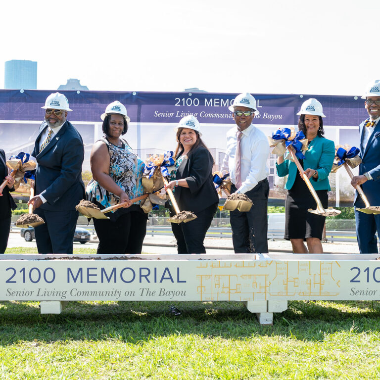 Houston Housing Authority, HUD, Columbia Residential and Community Stakeholders Celebrate Groundbreaking of 2100 Memorial, An Affordable Living Senior Community