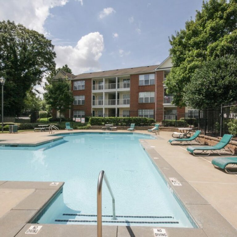 view of pool at villages of castleberry hill in atlanta