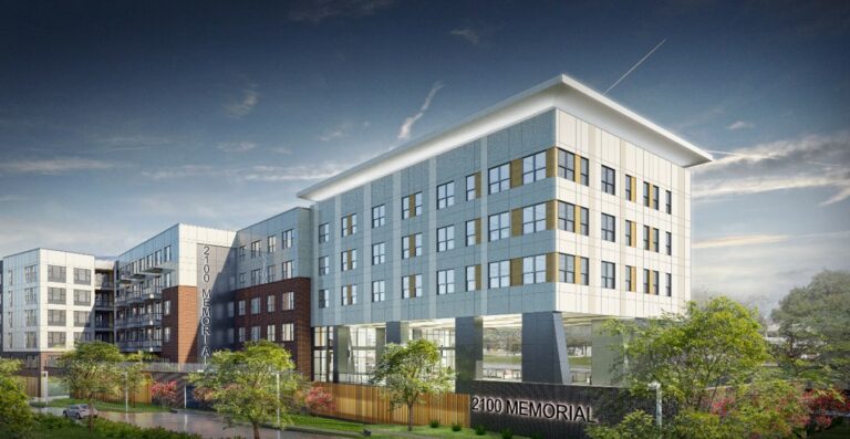 2100 Memorial redevelopment of apartments in Houston TX