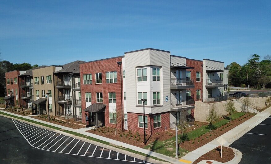 With an on-site medical clinic, new development, The Banks at Mill Village wins Affordable Housing Finance's 2023 Readers Choice Awards.