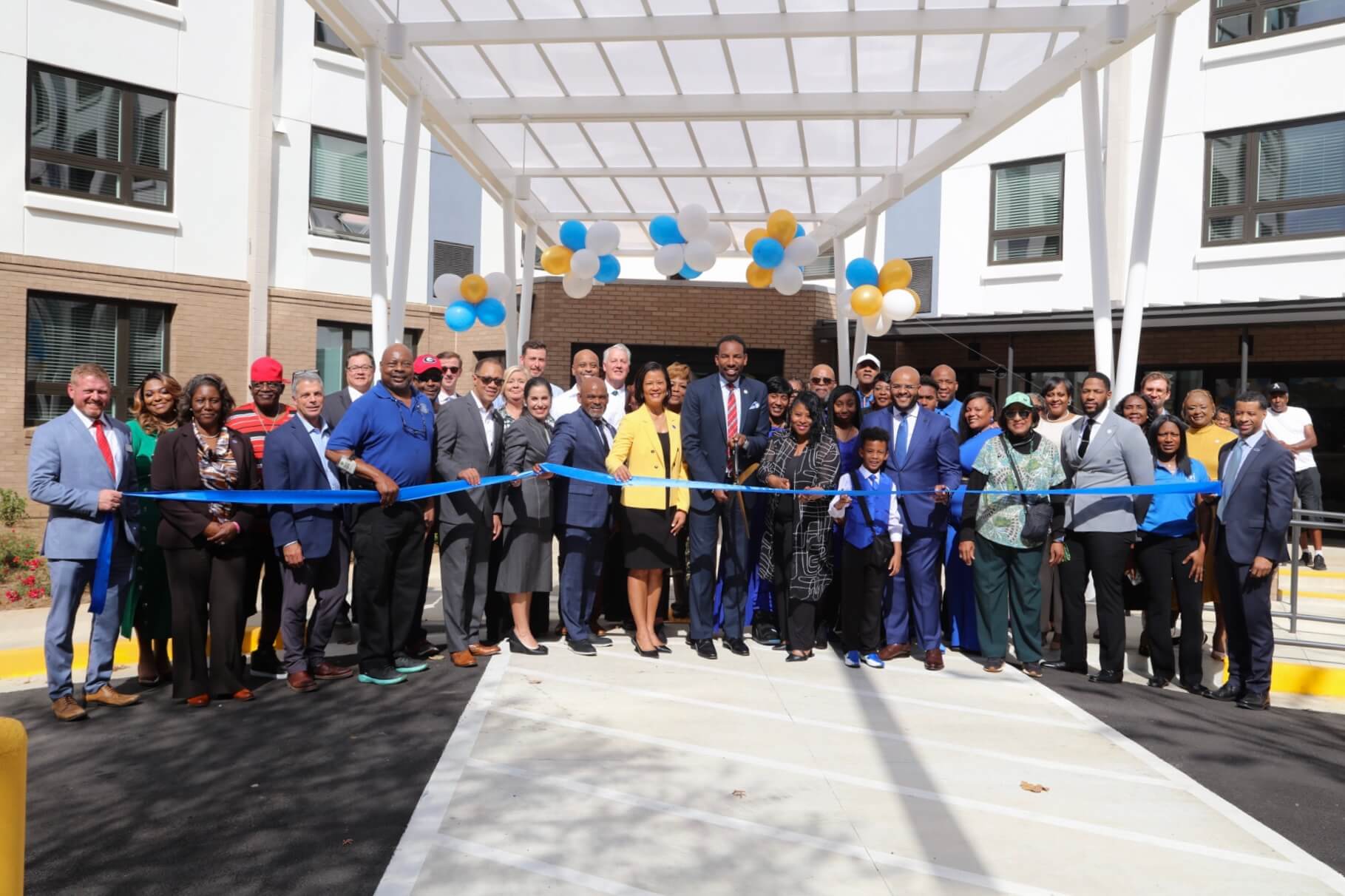 Columbia Residential celebrates the renovation of James Allen Jr. Place, formerly Hightower Manor Apartments, in Atlanta