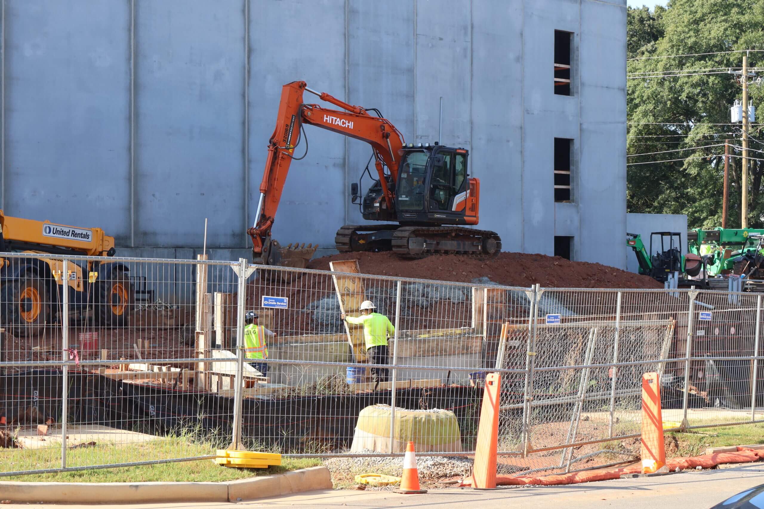 Construction underway on phase two of the North Downtown Athens redevelopment