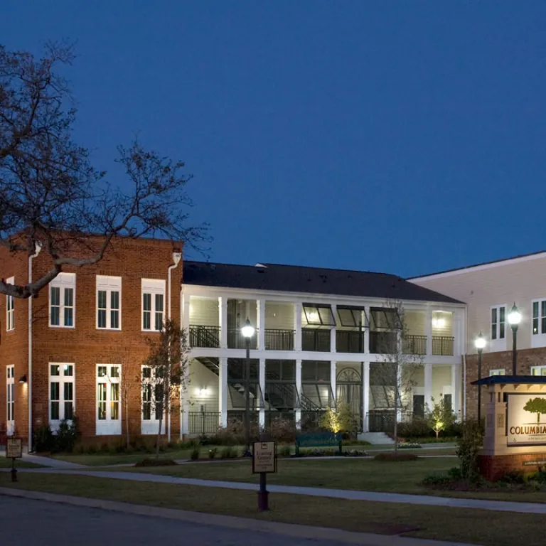 Community signage at Columbia Parc at the Bayou District - New Orleans, LA