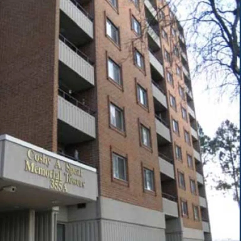 Cosby Spear Highrise entrance - Apartments in Atlanta, GA