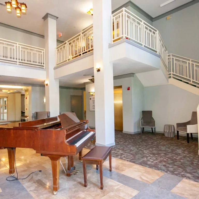 Great Room at Columbia Heritage Senior Residences - Apartments in Atlanta, GA
